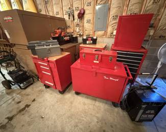 Various Commercial Tool Boxes (from General Motors Shop Floor) 