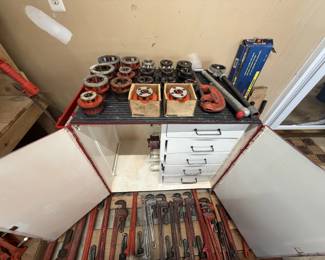 Custom Pipe Fitter Tool Cabinet