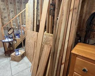 Various pieces of wood