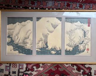 Japanese woodblock by Utagawa Hiroshige