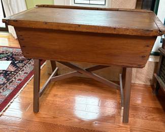 Antique dough table