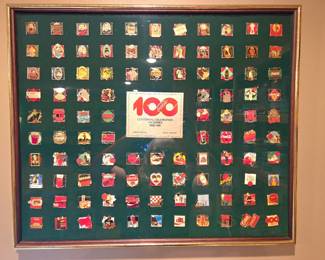 Coca cola pin collection