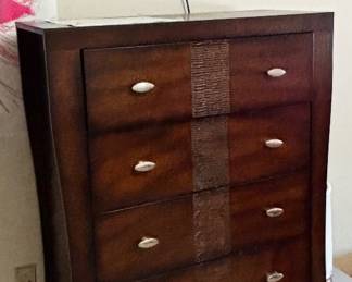Chest of drawers and TV