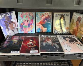 Penthouse and Playboy magazines