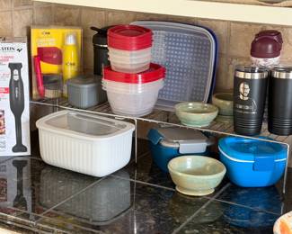 Plastic storage where kitchen