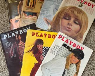 Playboy magazines