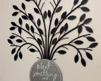 Metal wall art
