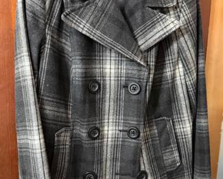 Wall outerwear pea coat style