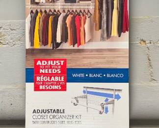 New closet, organizer kit