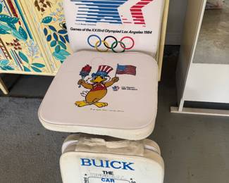 1984 Olympic seat cushions 