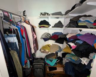 vintage and new clothes