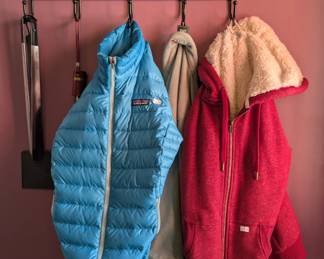patagonia, LL Bean jacket