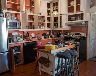 kitchen, cooking items