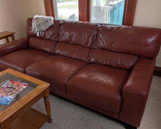 Leather Couch