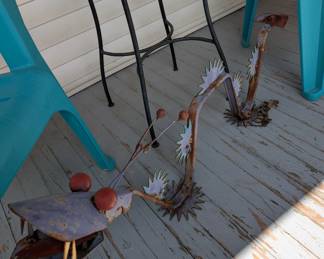 Metal Garden Creature