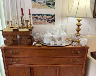 Beautiful storage cabinet.
