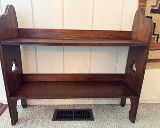 Craftsman bookshelf.