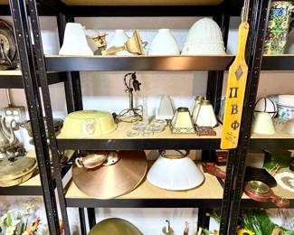 More lighting and globes.