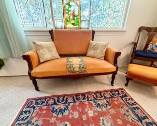 Victorian settee.