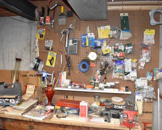 craft supplies, woodworking tools