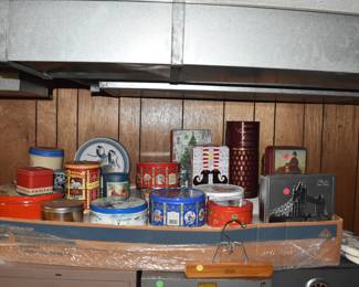 antique tins