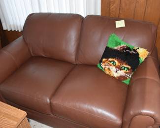 leather furniture - love seat and chair (not pictured)