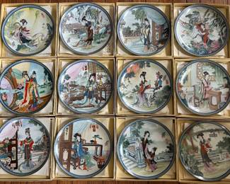 Complete Set of Jingdezhen Collector Plates