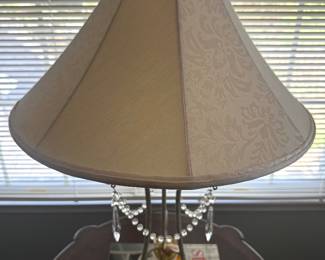 Matching Ethan Allen Lamp with Crystals