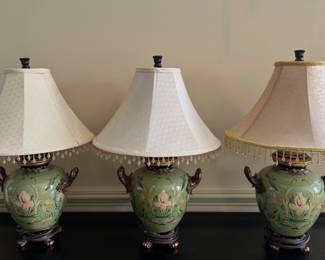Lovely Green Lamps