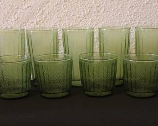 Vintage Anchor Hocking Sprucewood tumblers