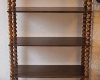 Mid-Century Spindle Bookcase