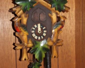 Vintage German Cuckoo Clock 1958