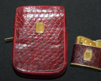 1952 smoking case/lighter