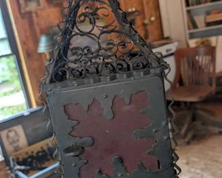 Vintage Gothic hanging lantern