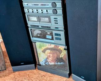 Vintage 1990s Casio stereo system Ms. S. 420cra