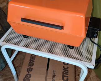1970s orange BBQ with original box