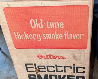 Old Time electric smoker