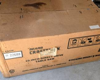 Craftsman 10-in direct drive table saw