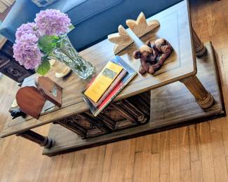 Vintage coffee tables and matching end tables