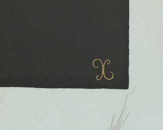 1976 serigraph by Erte - Ltd Ed 306/350 "Suite X"