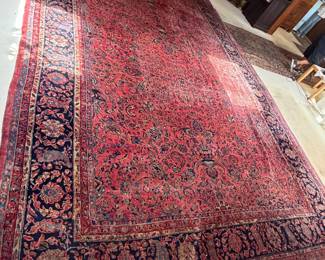 12' 2" x 22' 9" Persian SAROUK rug