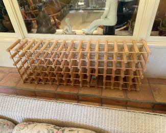 wine rack tinker toy style