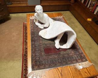 Terracotta artwork by Anna Mahler