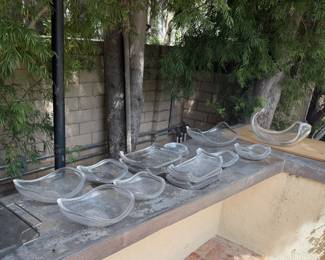 Lucite Bowl Collection - Herb Ritts of Los Angeles MCM Originals