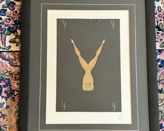 1976 serigraph by Erte - Ltd Ed 319/350 "Suite Y"