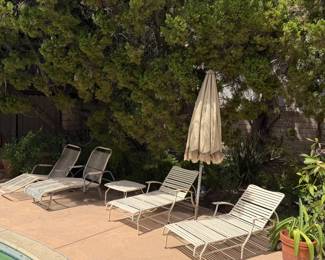 Vintage Brown Jordan patio / pool furniture