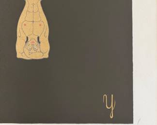 1976 serigraph by Erte - Ltd Ed 319/350 "Suite Y"