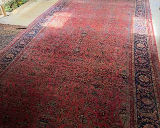 12' 2" x 22' 9" Persian SAROUK rug