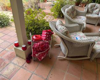 Lloyd Flanders wicker patio furniture