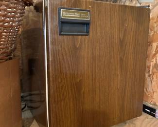 #223 tool shed small dorm frig 18x18x18 $20.00